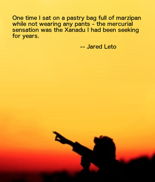 Illustration for article titled Jared Leto’s douchey twitpics inspired the latest Internet meme